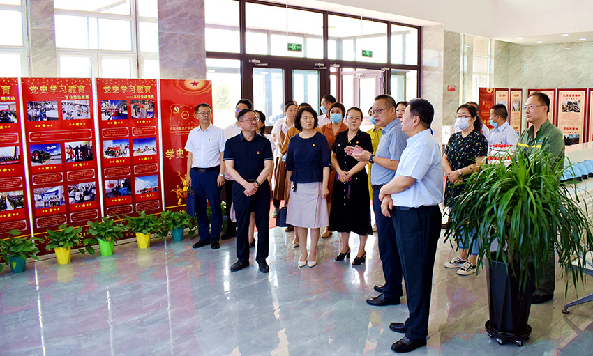 審企聯(lián)動聚合力  黨建引領(lǐng)促發(fā)展——“迎七一 話初心 促發(fā)展”主題黨日活動